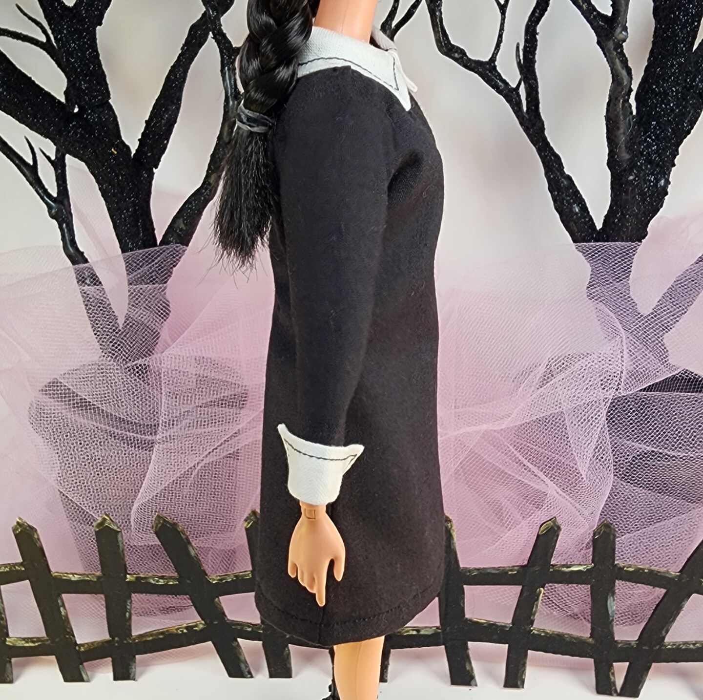 Wednesday Addams Dress for Barbie | MakerPlace by Michaels