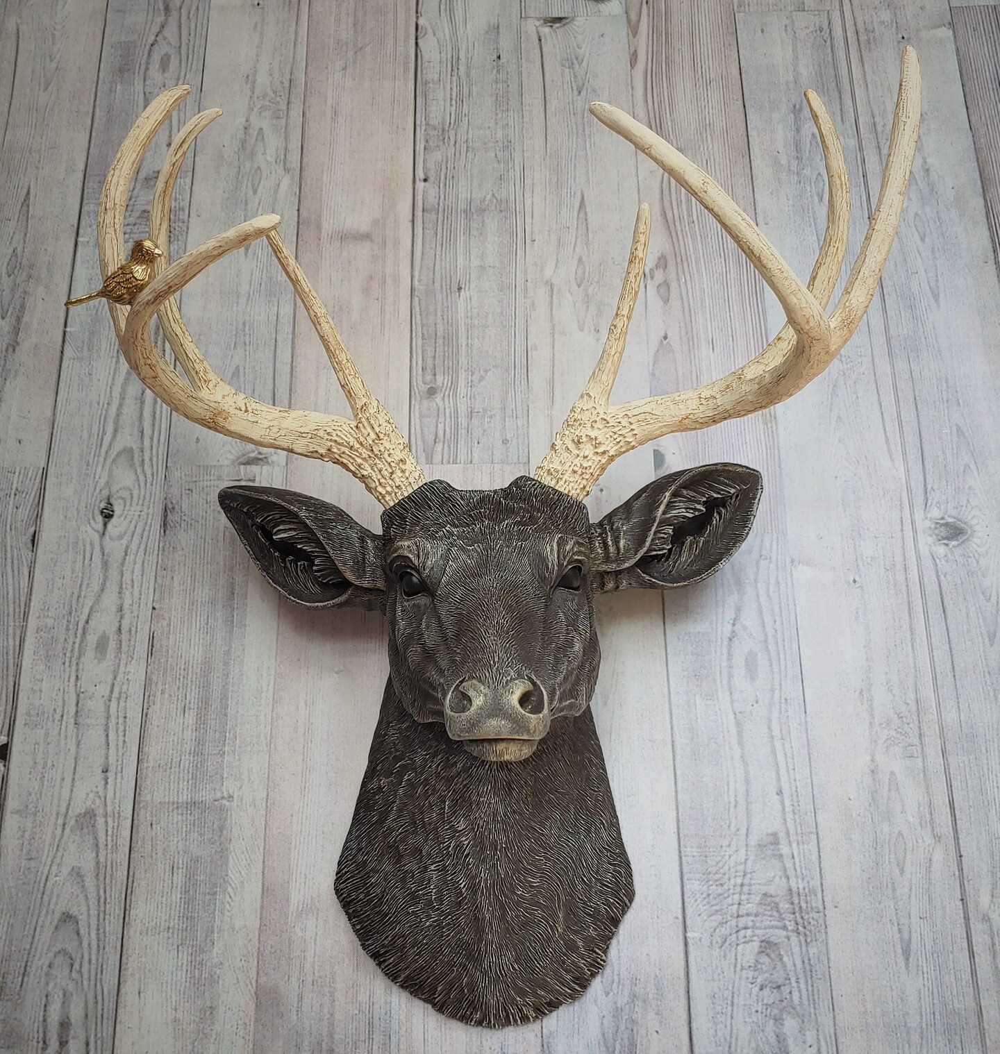 Faux Taxidermy Deer Head, Deer Head Wall Mount, Stag Head Wall Mount 