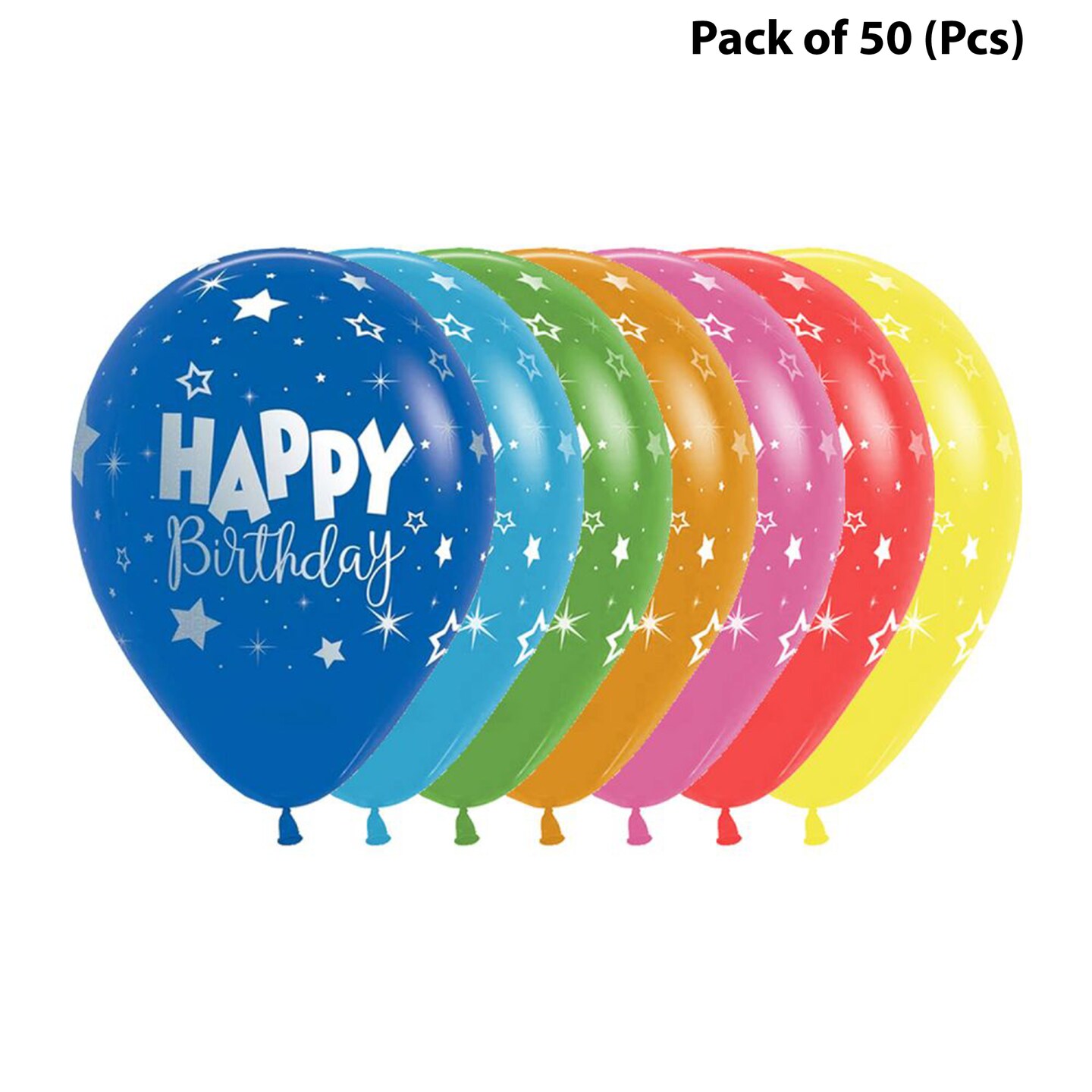 Fantasy Assorted Birthday Balloons - 11 Inch - Multi Pack | MINA&#xAE;