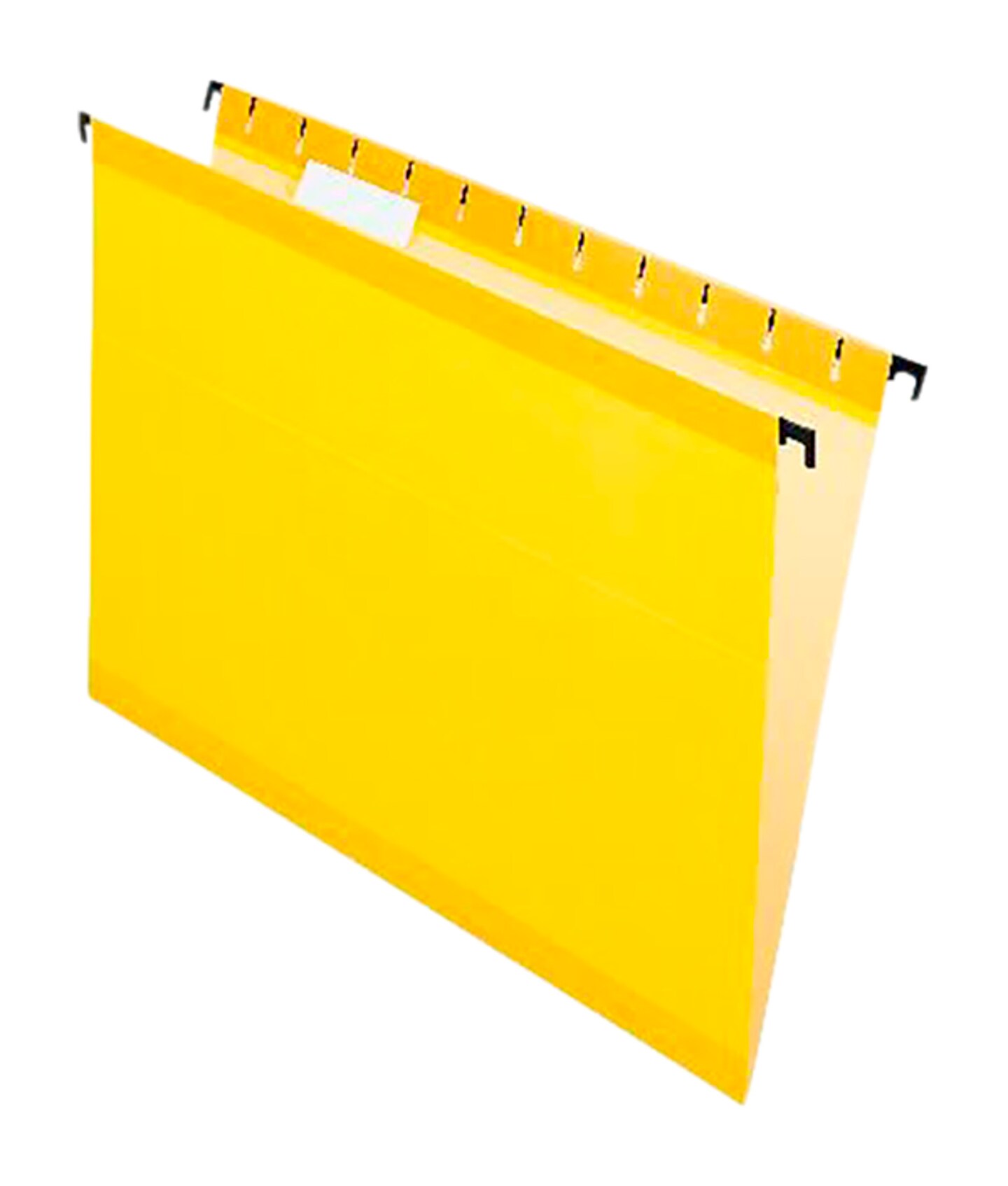 Pendaflex SureHook Hanging File Folder, Letter Size, 1/5 Cut Tabs, Yellow, Pack of 20