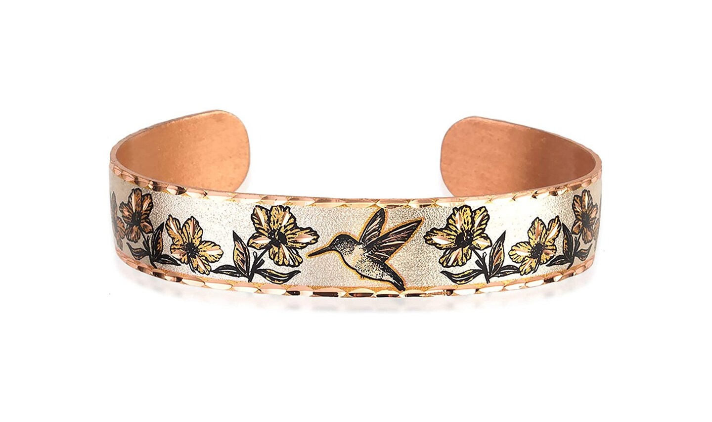 Hummingird Copper Bracelet Jewelry for Women, Copper Art Bracelet, Gift for  Her, Woman Gift Birthdays MakerPlace by Michaels
