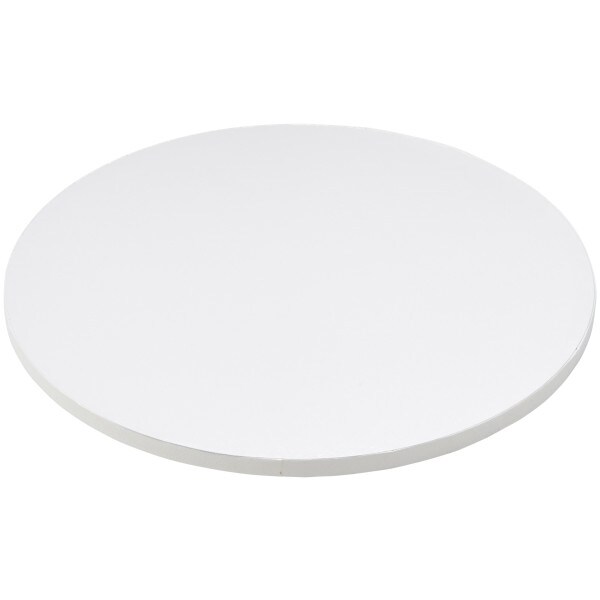 14&#x22; Round White Foil Cake Board 5ct