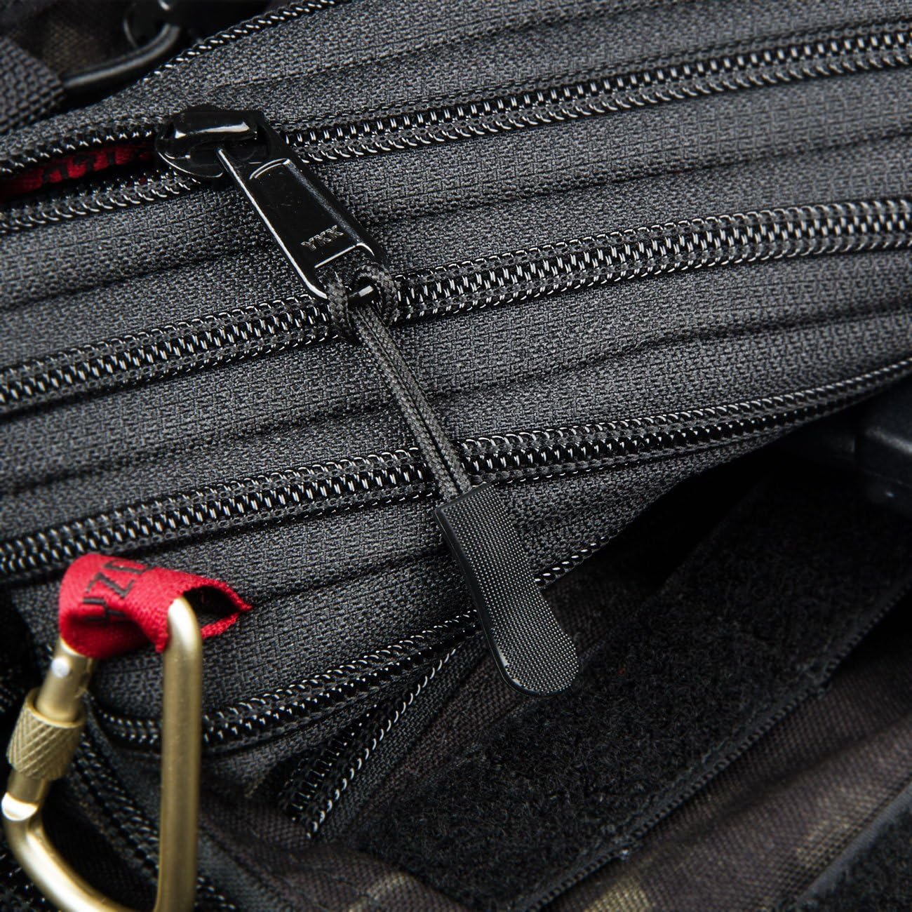 Durable Zipper Pulls Zipper Tab Zipper Tags Cord Pulls Zipper Extension Zip Fixer for Backpacks, Jackets, Luggage, Purses, Handbags (Black,10 PCS)Zippers