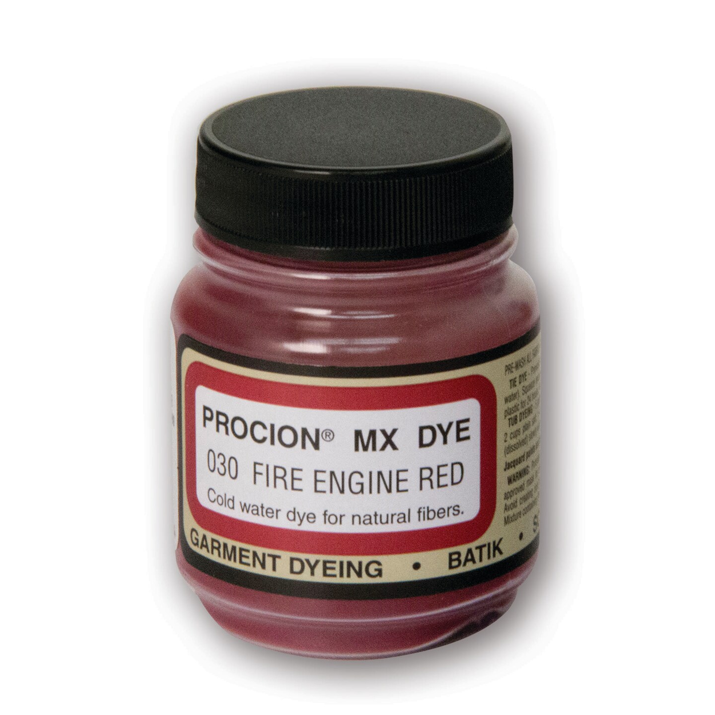 Jacquard Procion MX Fiber Reactive Dye, Fire Engine Red