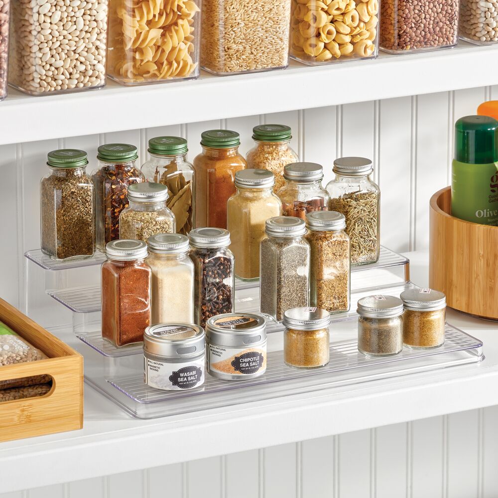 mDesign Plastic Kitchen Spice Rack, Food Storage Organizer Michaels