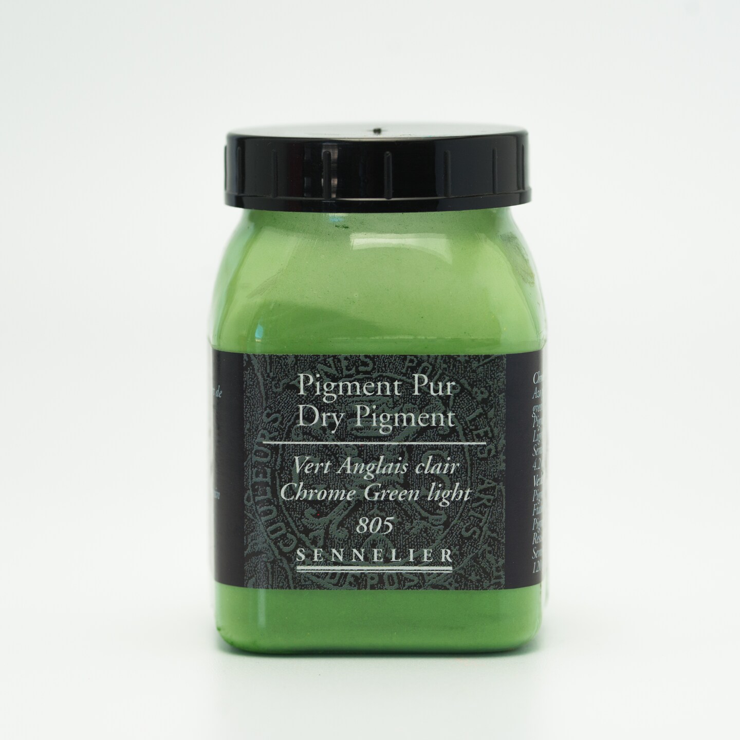 Sennelier Dry Pigment, 120g Jar, Chrome Green Light