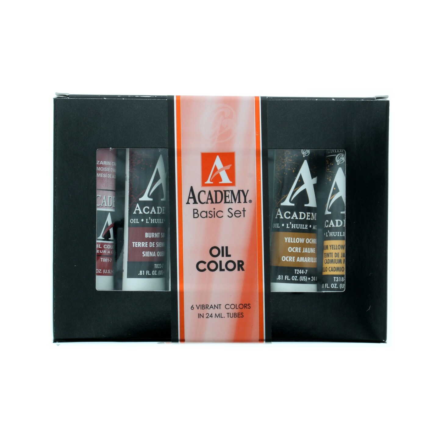 Grumbacher - Academy Oil Color Set - 6-Color Set