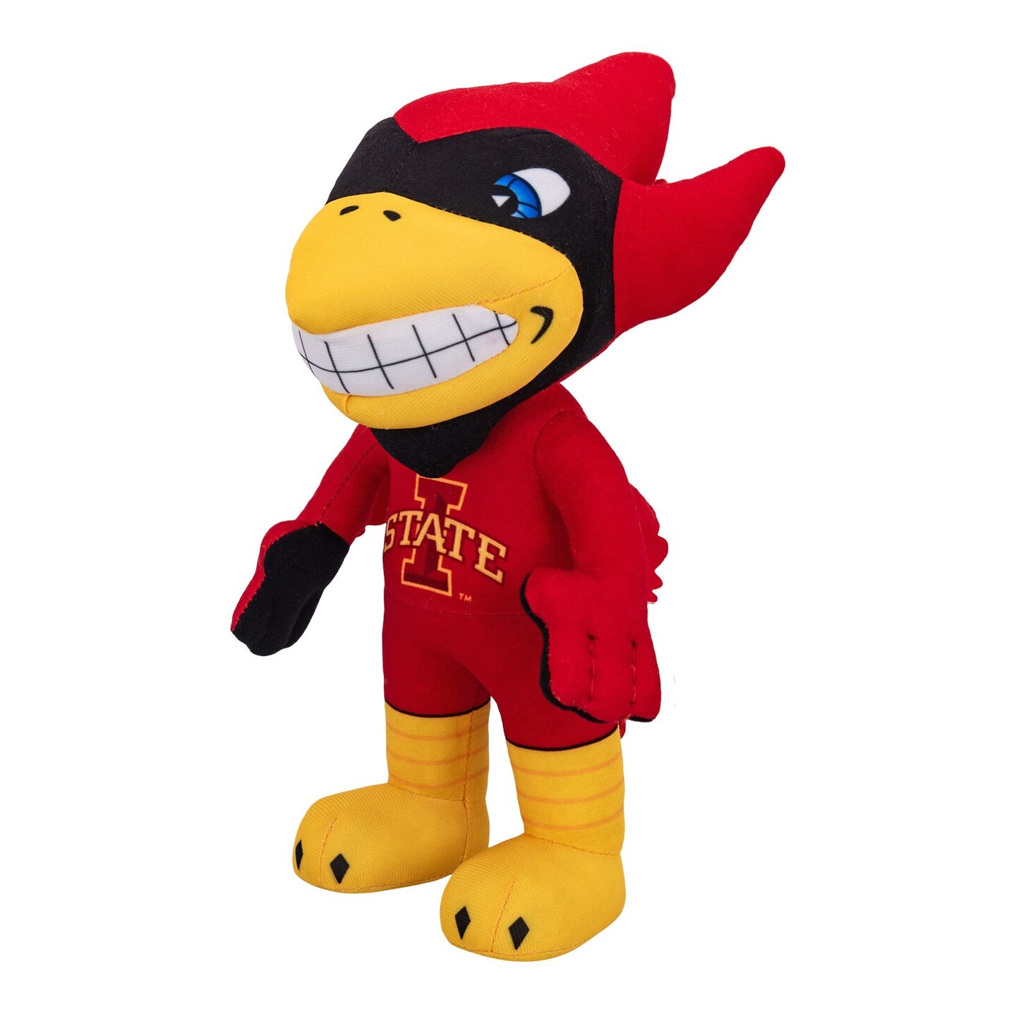 Bleacher Creatures Iowa State Cyclones Cy the Cardinal 10" Mascot Plush Figure