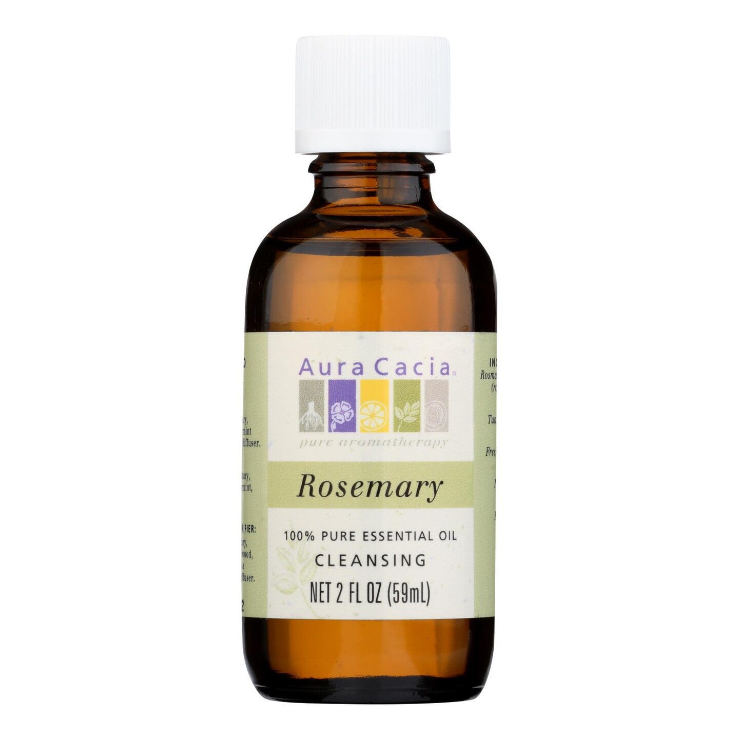 Aura Cacia - 100% Pure Essential Oil Rosemary - 2 oz