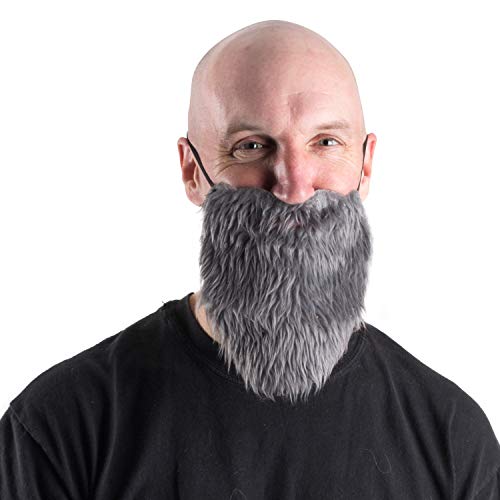 Fake Beards for Adults Kids - Costume Accessories - Beard & Mustache - Fake Mustaches (4 Pack Costume Beards)