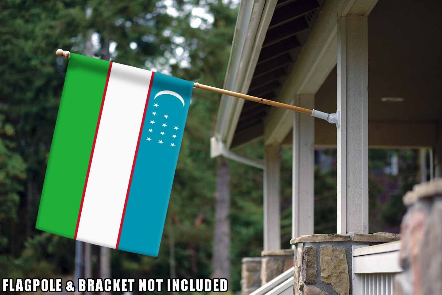Flag of Uzbekistan Decorative  Flag