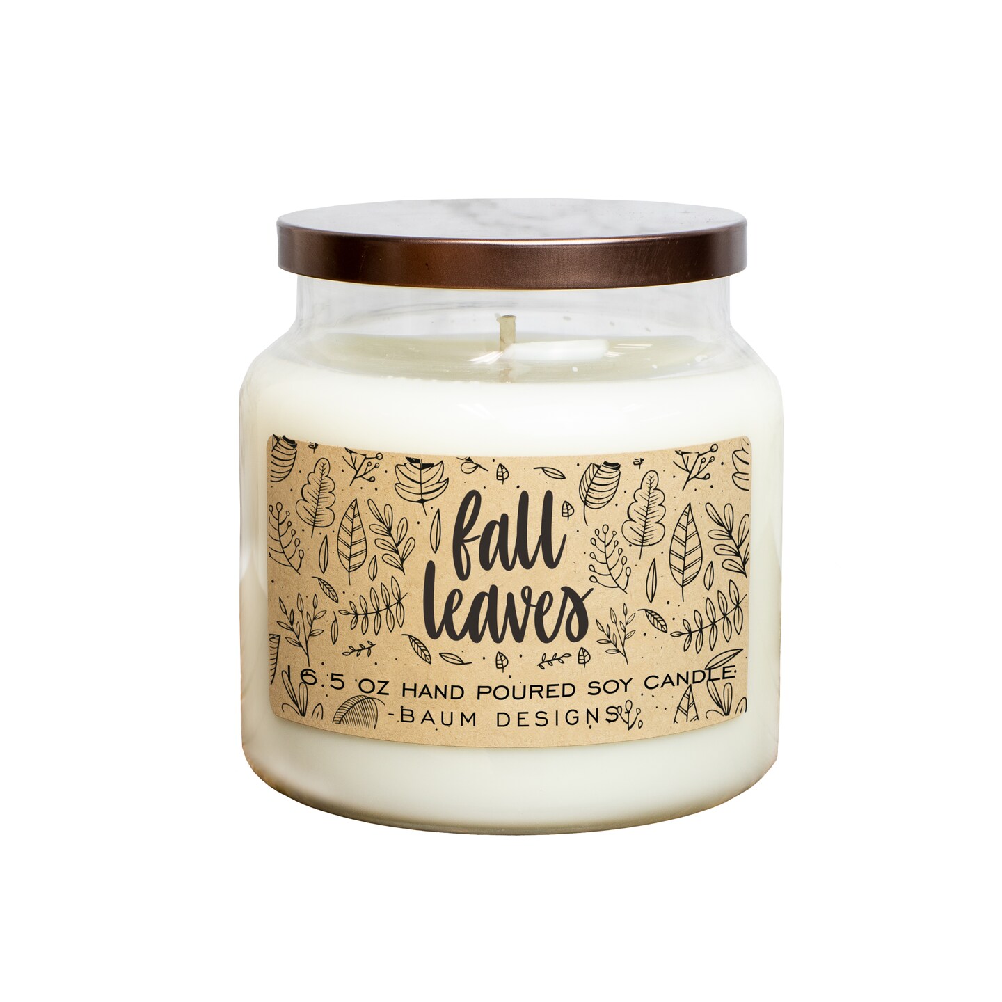 Fall Leaves Soy Candle 16.5oz MakerPlace by Michaels
