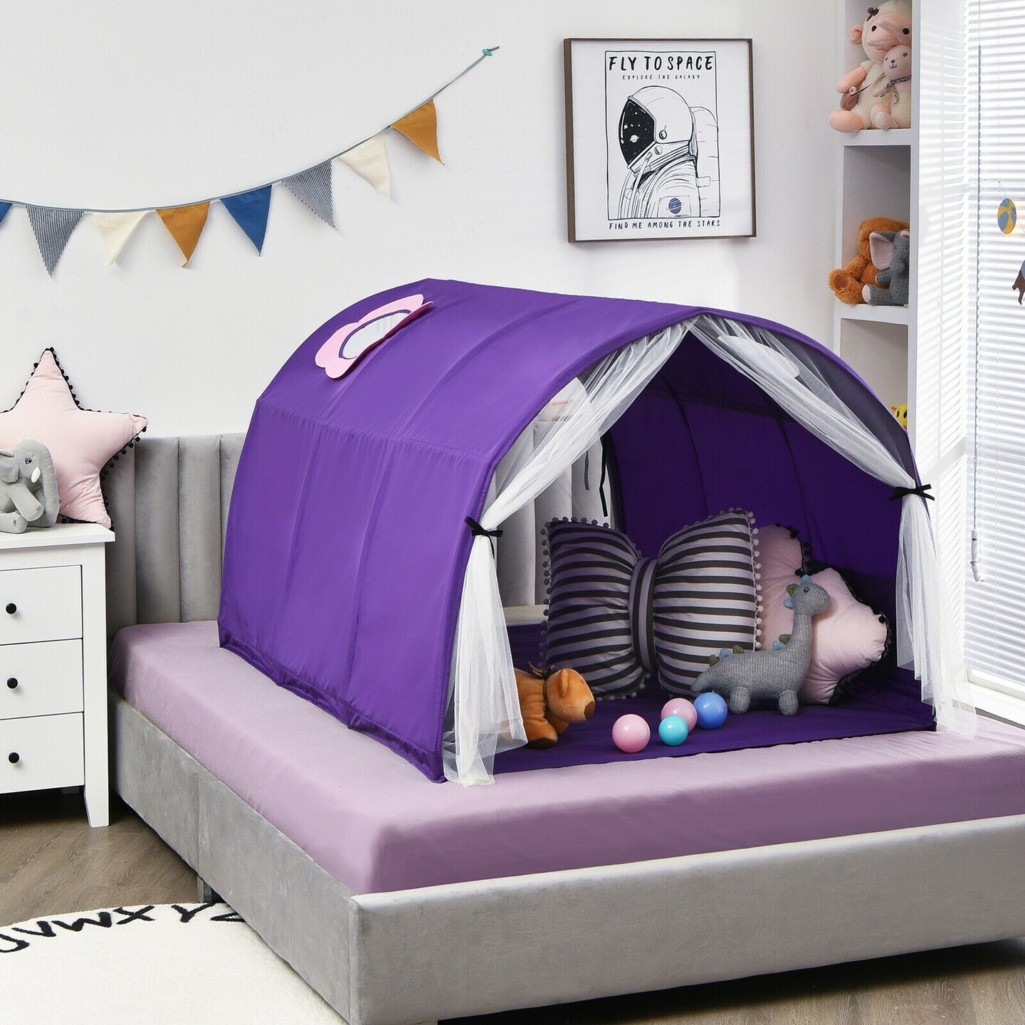 Tentes De Jeu pour Filles GarçonsTentes De Lit Starry Sky Dream pour