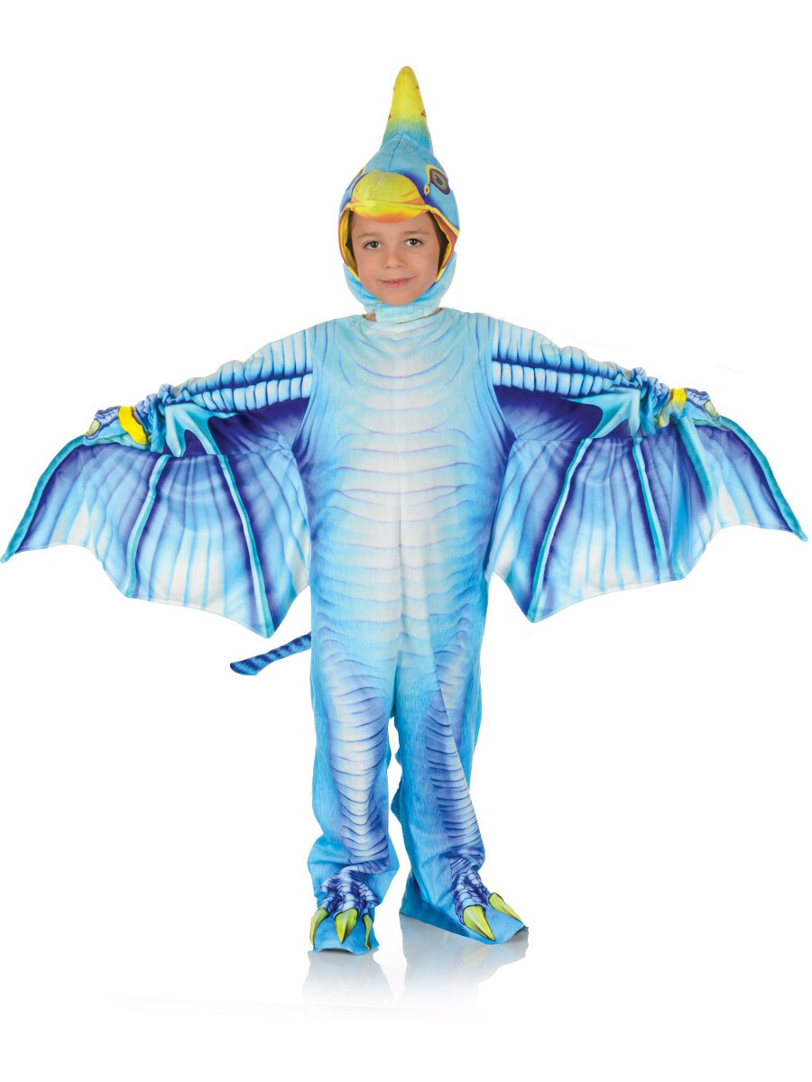 Prehistoric Reptile Blue Pterodactyl Toddler Costume