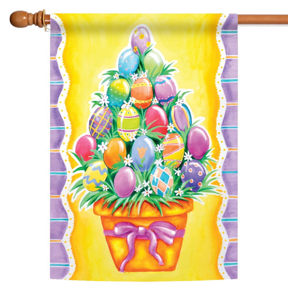 Egg Stack Decorative Easter Flag Michaels egg-stack-decorative-easter-flag-michaels
