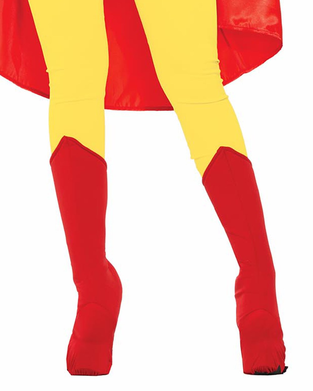 Adults Be Your Own Superhero Super Hero Red Boot Tops Costume Accessory