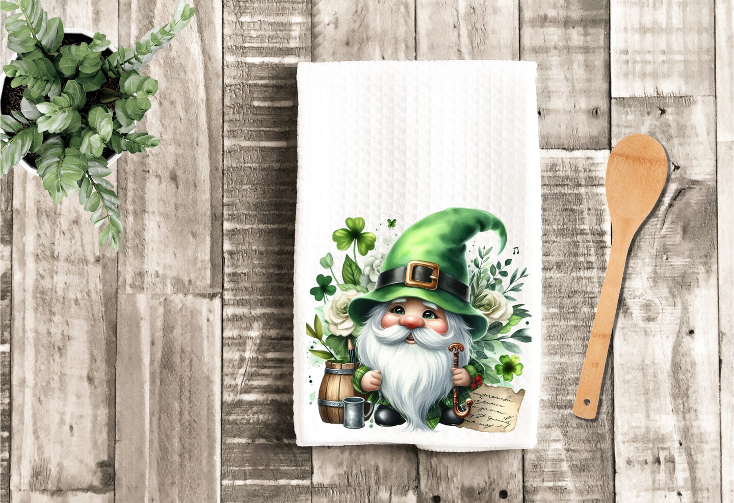 St patrick's discount day hand towels