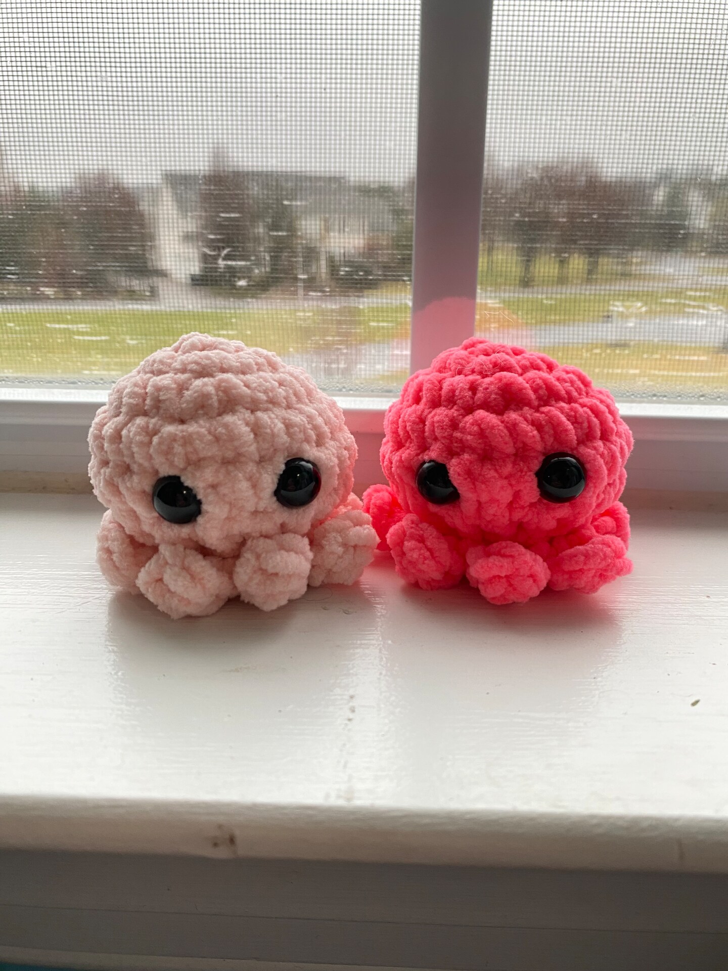 Extra Small Pink Crochet Octopus | MakerPlace by Michaels