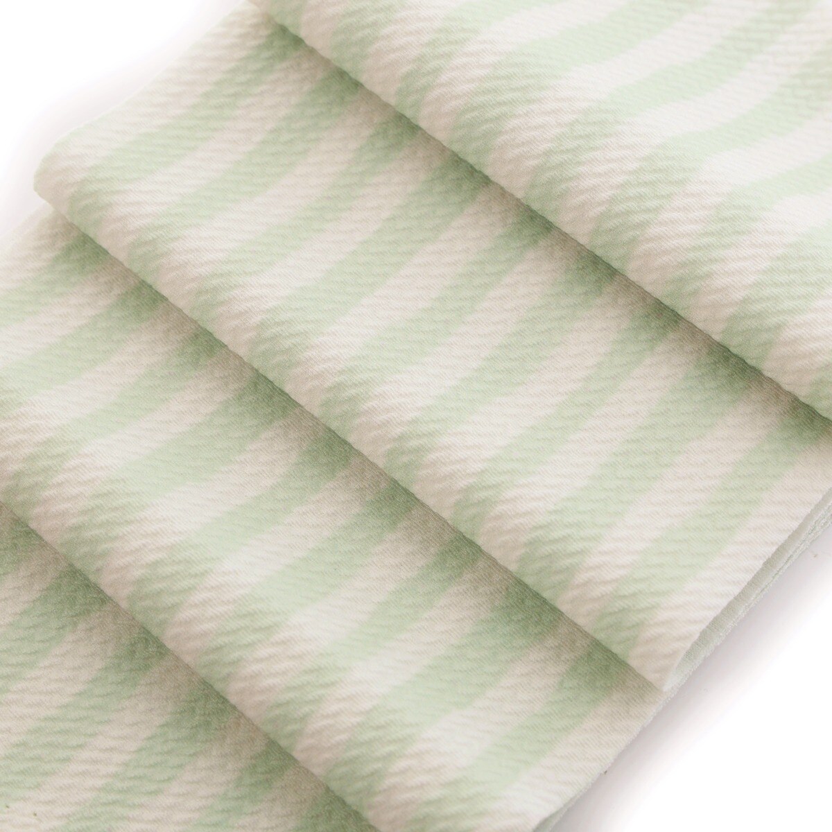 Sage Green Brush Stroke Stripes Bullet Fabric 6&#x22; Strip