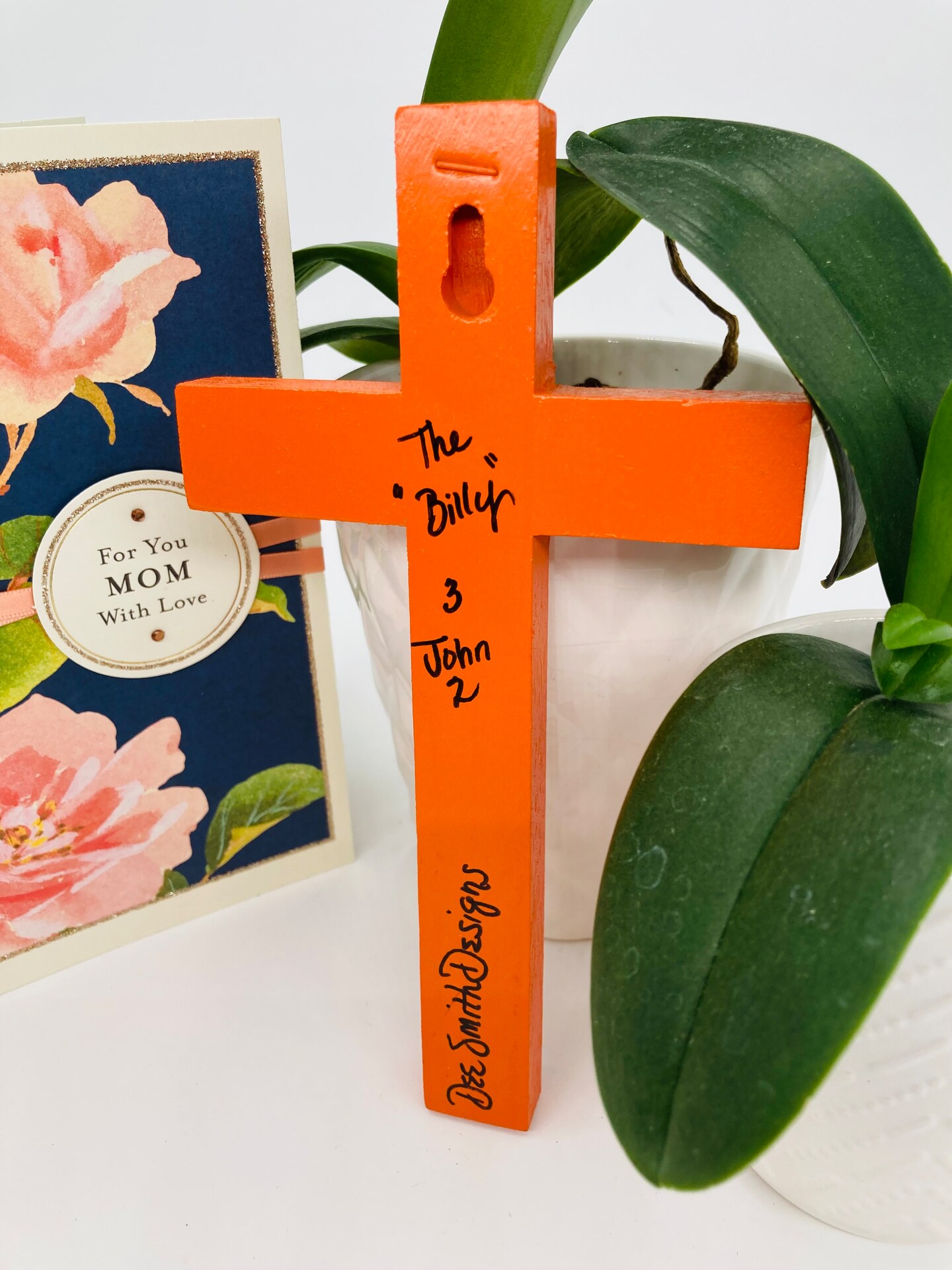 Orange, Valentine's Day gifts, Cross, Handmade, Religious decor, Bridal,  Nursery, Mon amour, Mi amor, Amore mio, Meu amor, Grief, Hope | MakerPlace  by Michaels, image size:810x1080