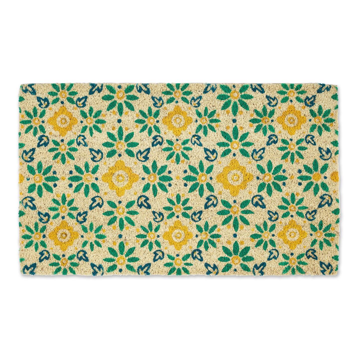 Contemporary Home Living Cais Cais Tile Doormat - 18&#x22; x 30&#x22;