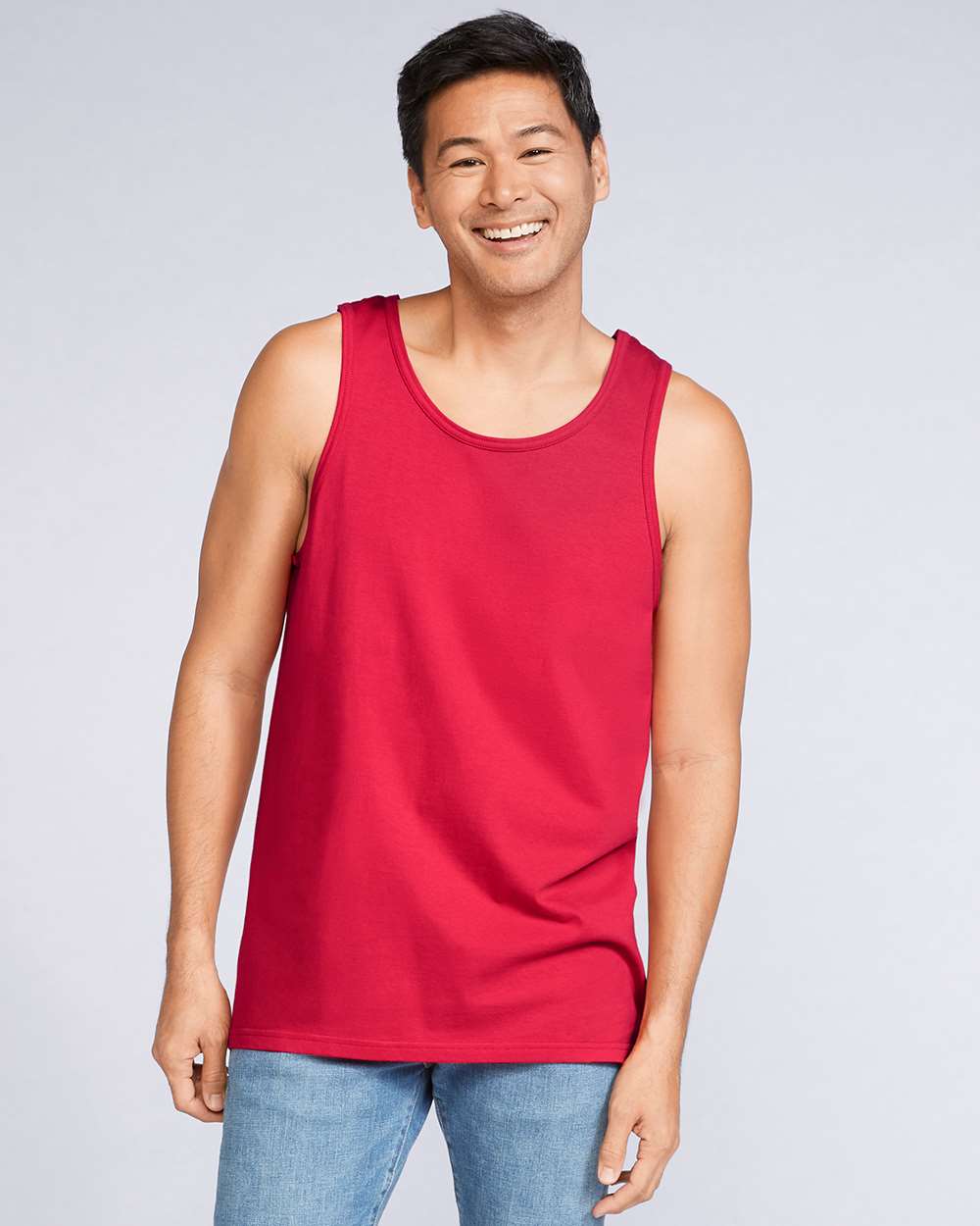 Gildan® - Tank Top For Adults - 64200, 4.5 Oz./yd², 100% Ring-Spun Cotton,  30 Singles