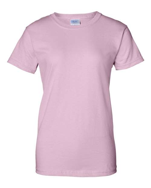 Gildan® Ultra Cotton Women’s Short Sleeve Crewneck T-Shirt 100% Cotton for Personalized Designs