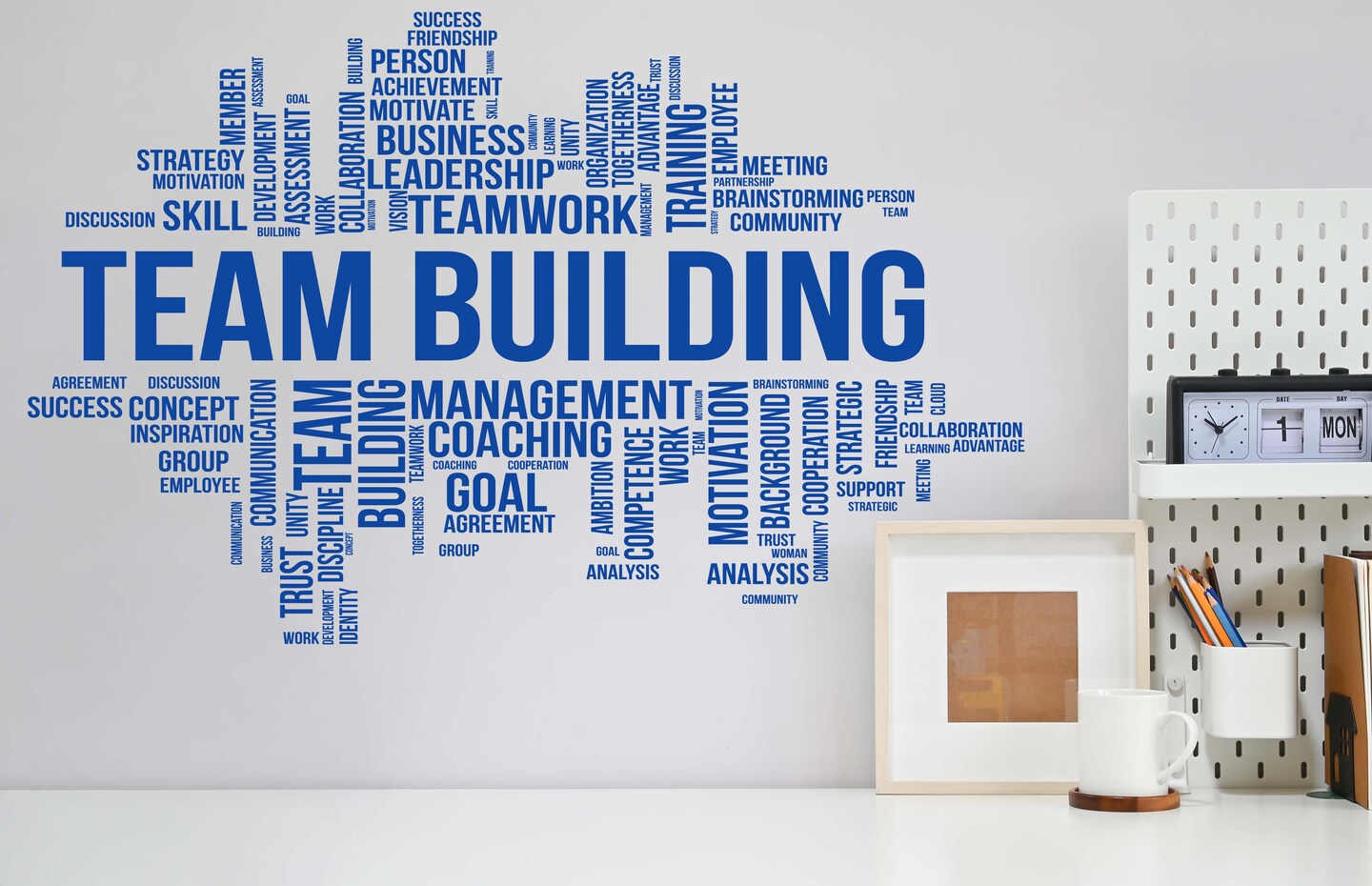 Team Building Quote Wall Decal for Office Spaces, Vinyl Wall Decal ...