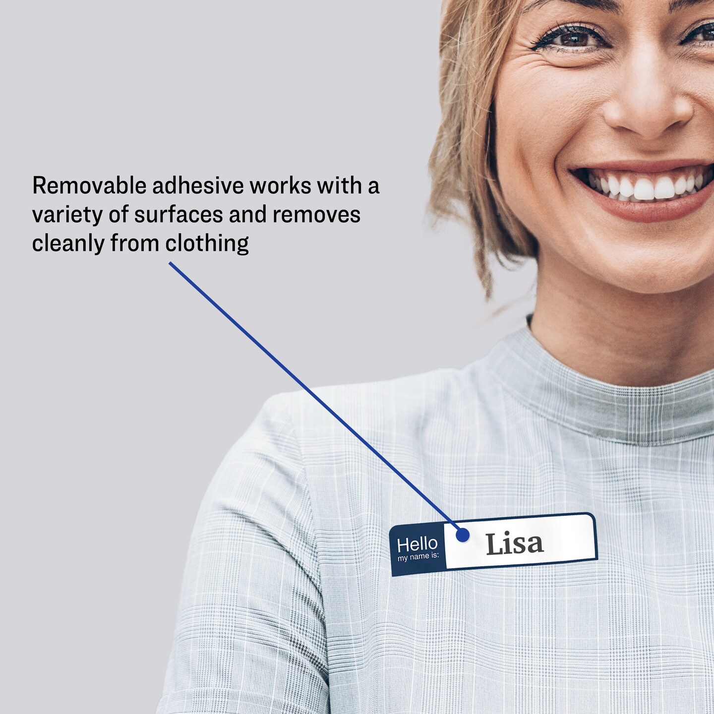 Avery Flexible Printable Name Tags, 1" x 3.75", Assorted Colors, 100 Removable Name Badges (05154)