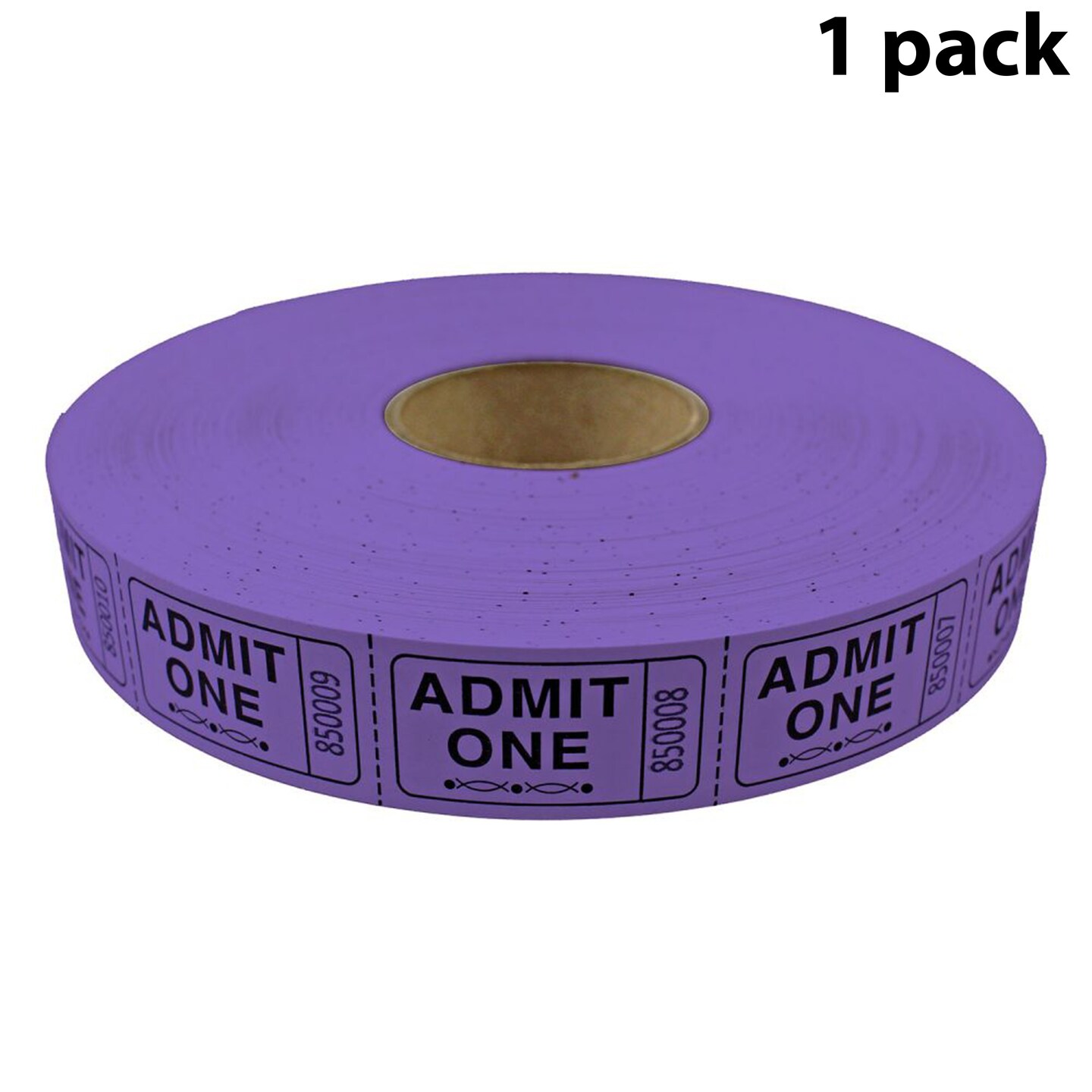 Tacticai 2000 Admit One Raffle Tickets – Single Roll, Consecutively ...