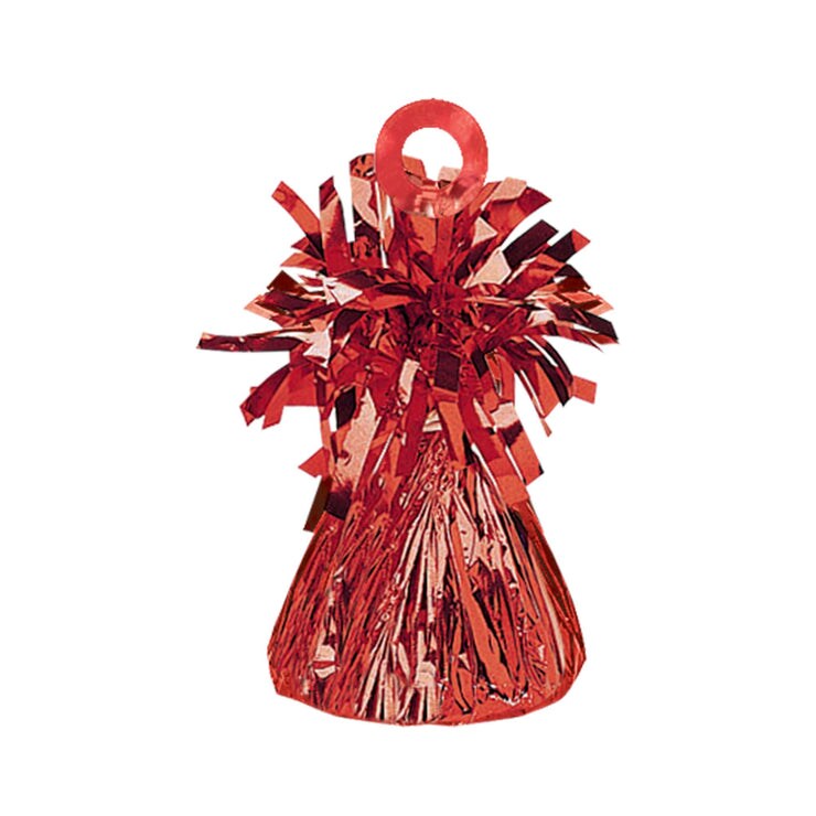 Red Foil Balloon Weight, 1ct