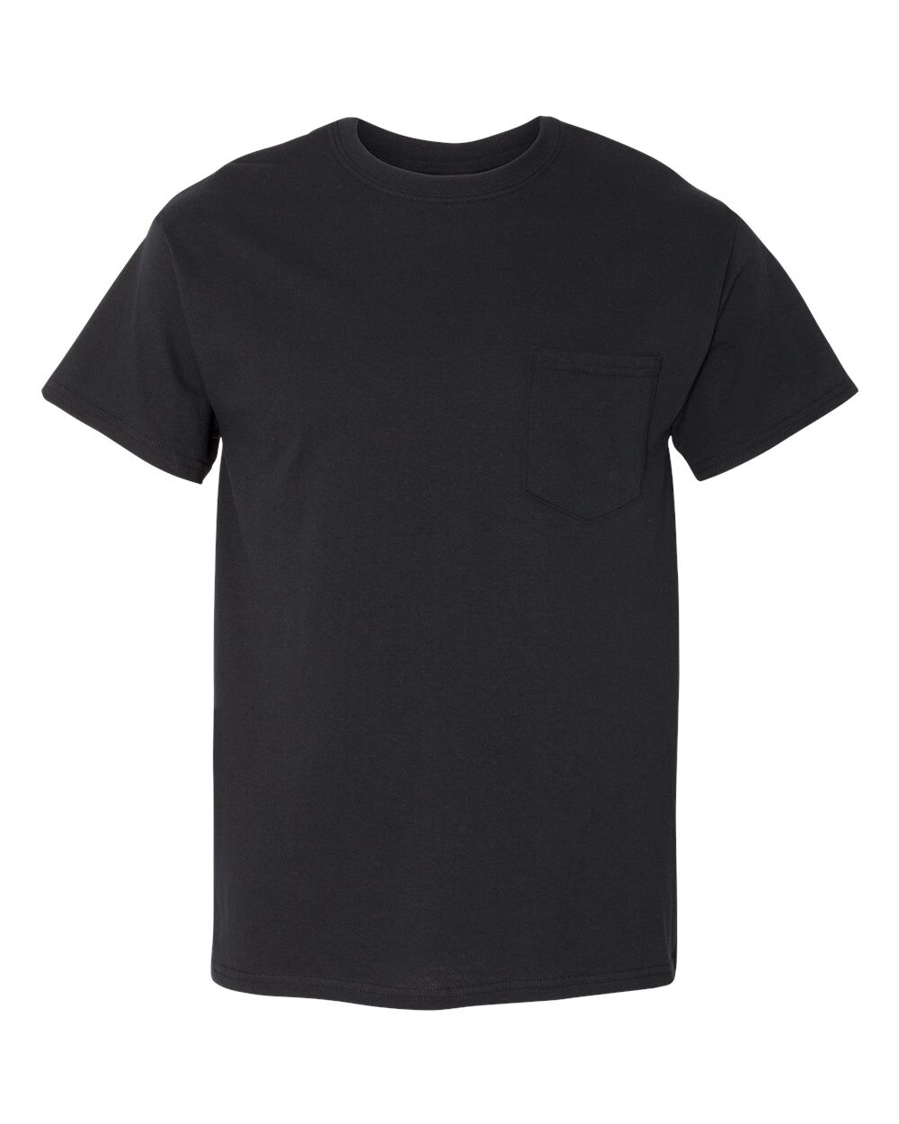 Gildan Heavy Cotton Pocket Crewneck Short Sleeve T-Shirt for DIY Projects & Everyday Wear Cotton Tee