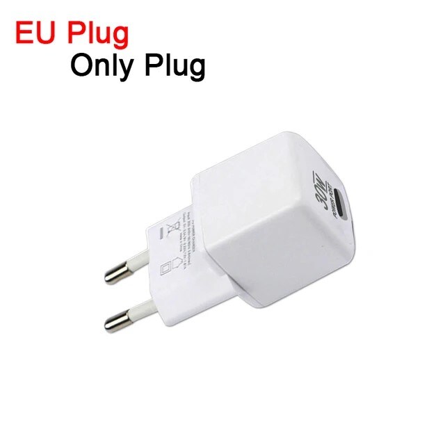 Home Power Adapter PD | 30W Fast Charger | Supercharge Your Devices with Ultra-Fast Power Port | High-Speed &#x26; Reliable Charging for iPhone, Samsung &#x26; More | Compact &#x26; Efficient Design
