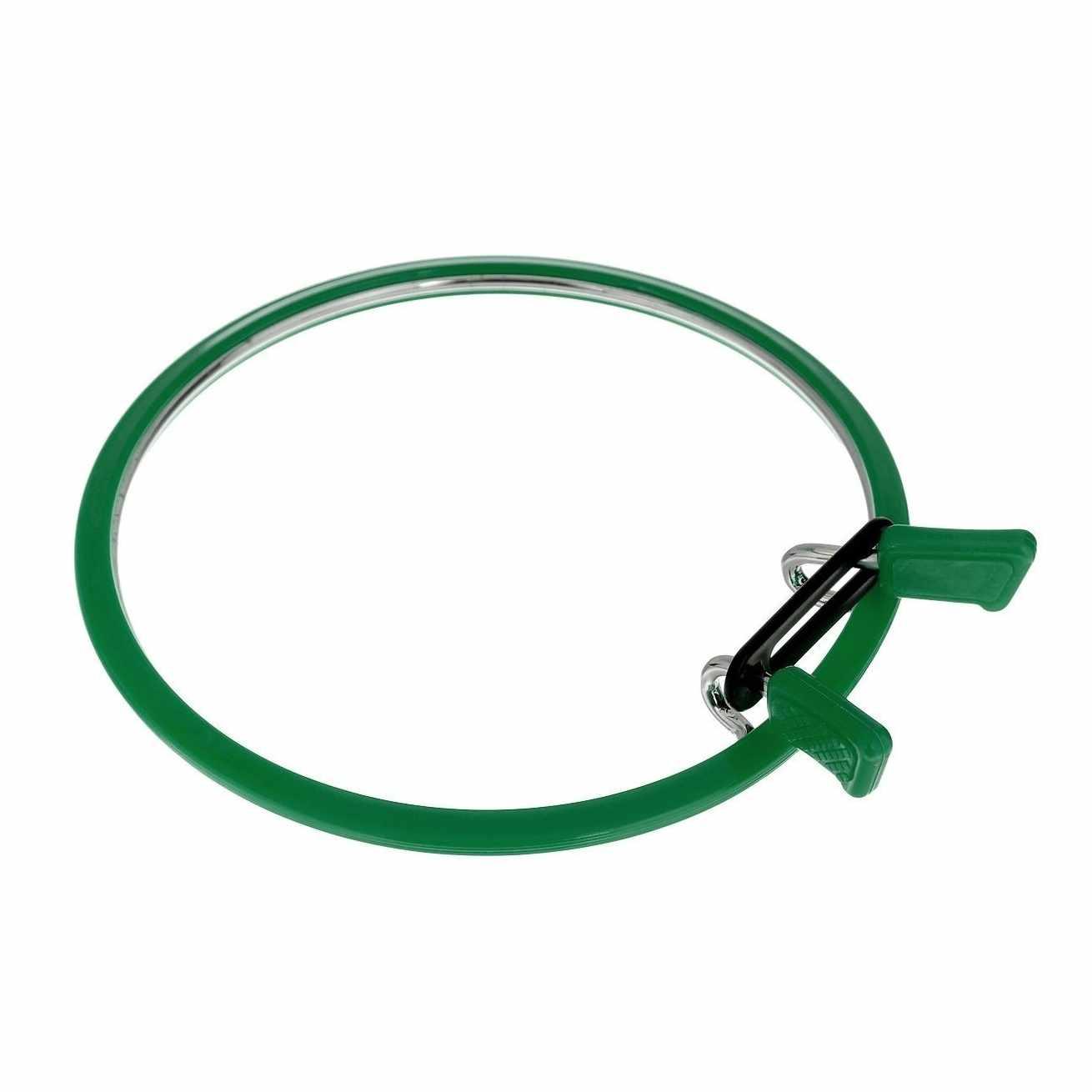 Medium Spring Metal Embroidery Hoop Nurge 160-2 Deep Green