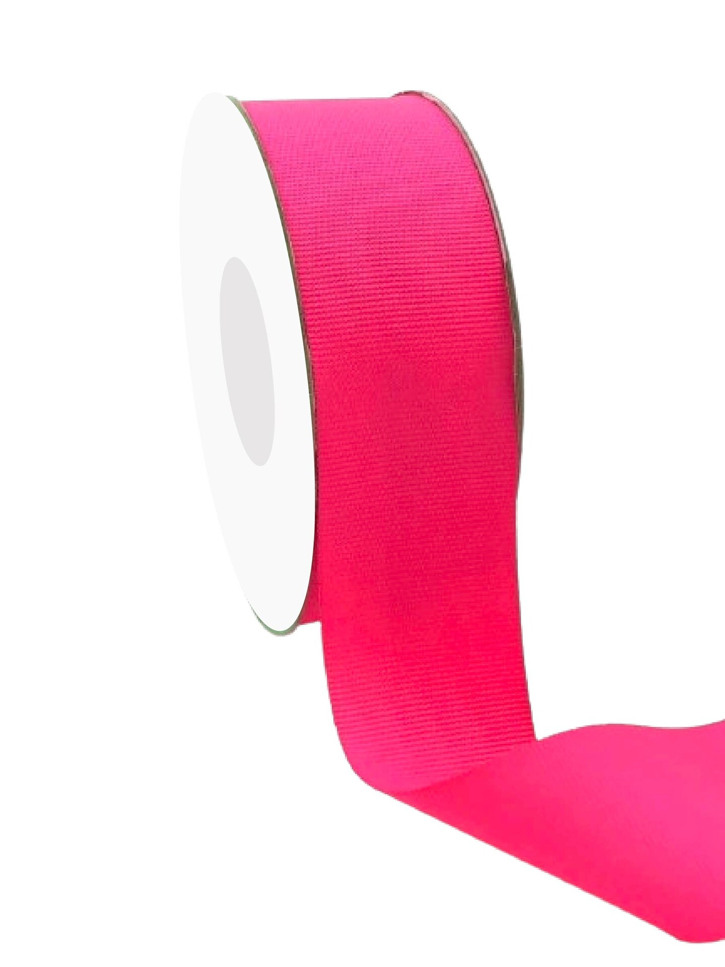 Grossgrain Ribbon --- 1.5 inch x 27.3 yards --- Neon Fuchsia Color