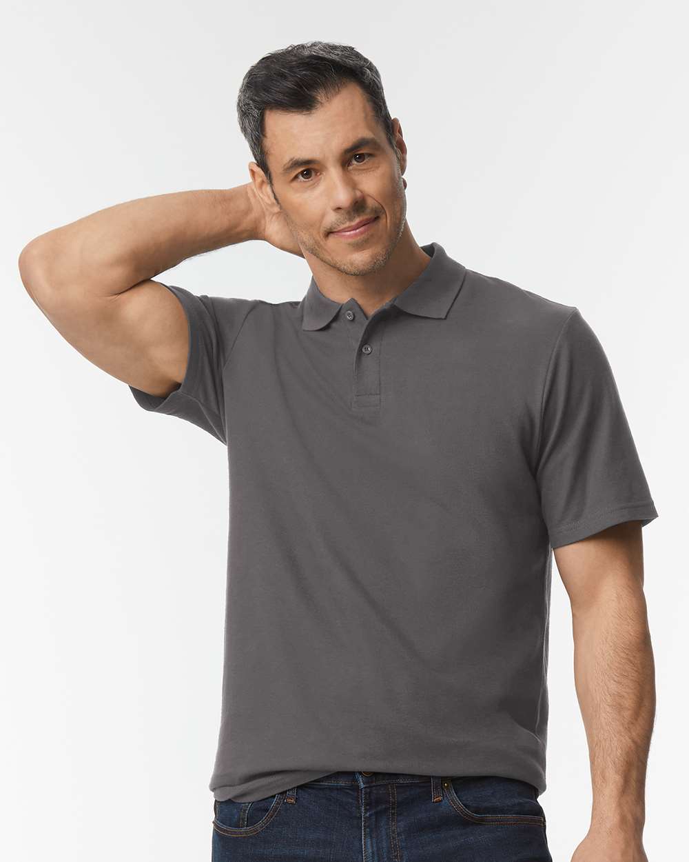 Gildan® Soft Style Adult Pique Collared Short Sleeve Polo - 64800