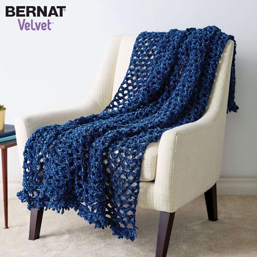 Bernat Velvet Vapor Gray Yarn - 2 Pack of 300g/10.5oz - Polyester - 5 Bulky - 315 Yards - Knitting/Crochet