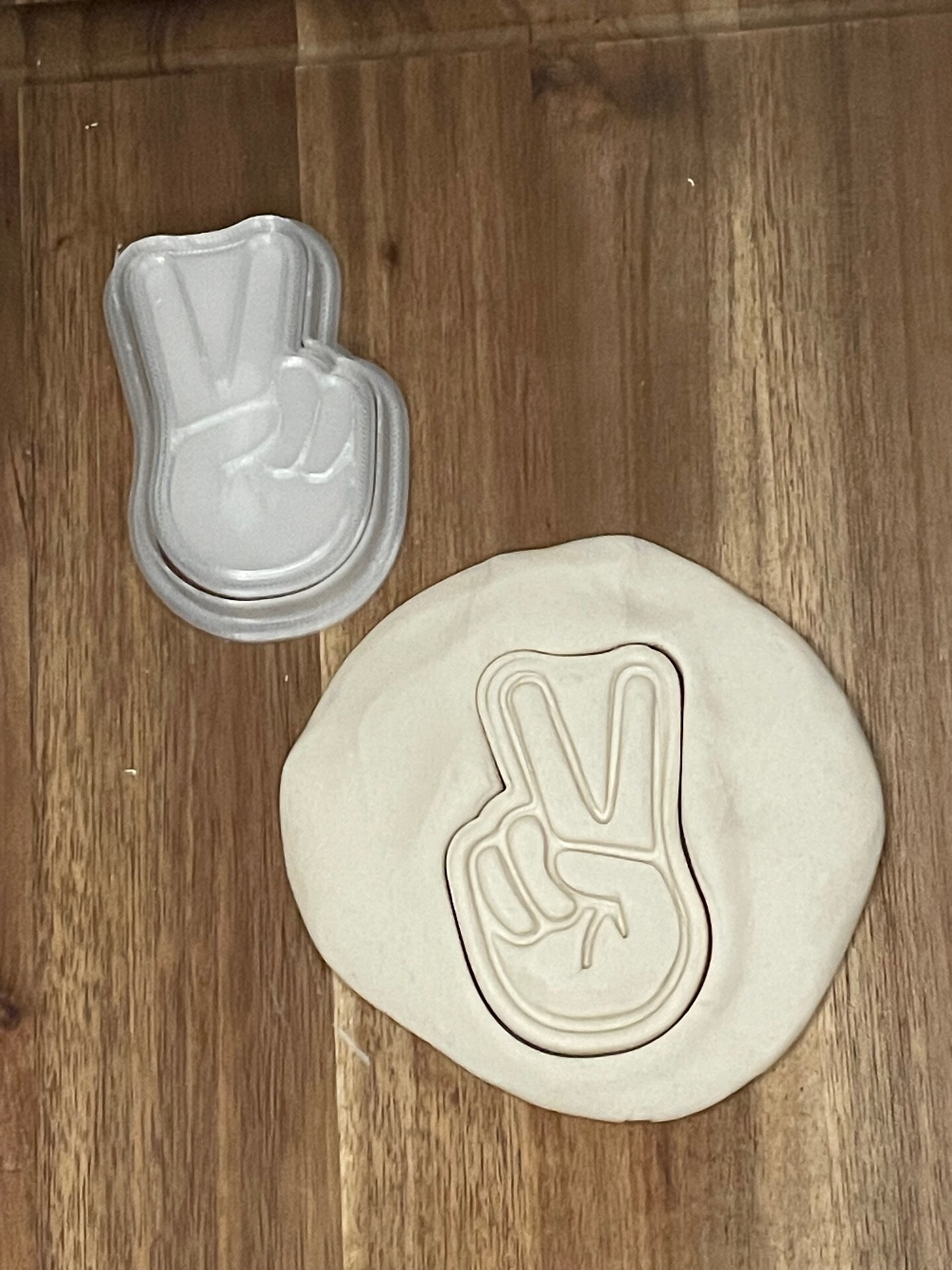 Ceramic Cookie Press Stamps, Ceramic Pottery Tools, Ceramic Embosser Set