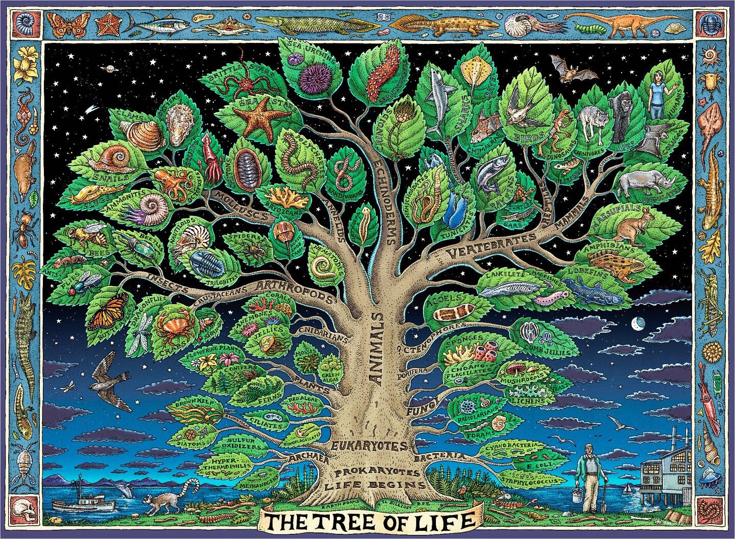 The Tree Of Life (521 Piece Wooden Jigsaw Puzzle