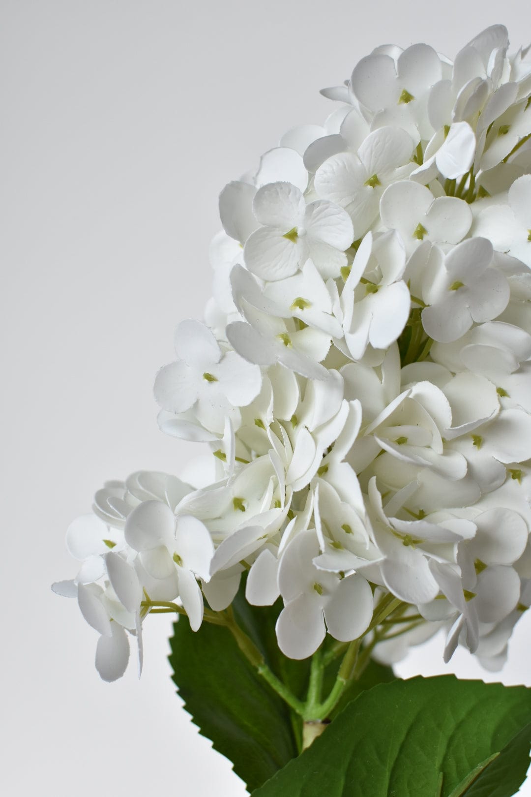 29&#x22; Faux Real Touch White Cone Hydrangea