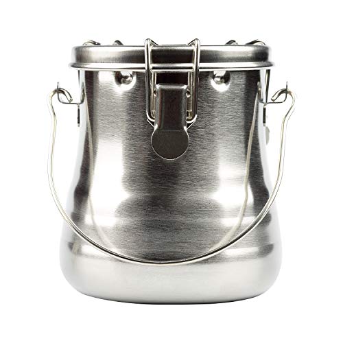 Paint Brush Washer, Portable Leak-Proof Brush Cleaner with Lid and Filter Screen, 4.7" tall x 4.4" dia.