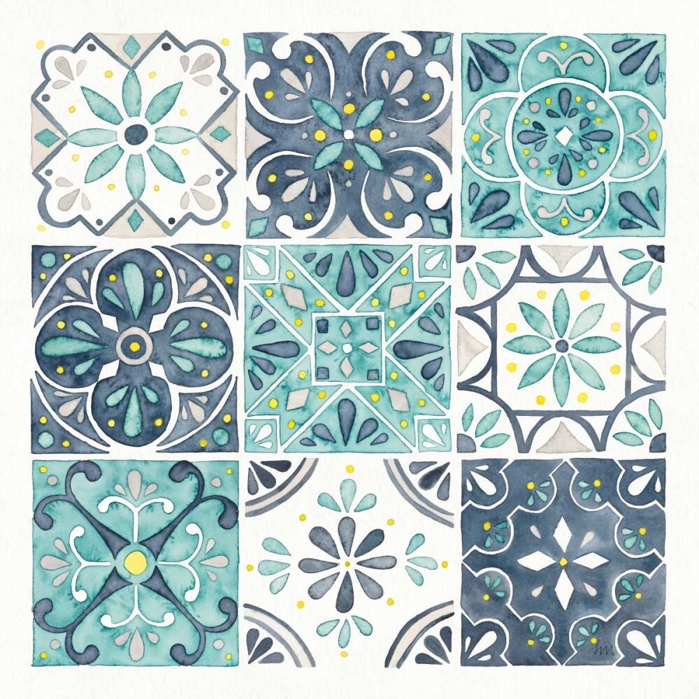 Garden Getaway Pattern I Poster Print by Laura Marshall - Item # VARPDX35722