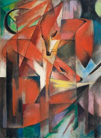 The Fox, 1913 Poster Print by Franz Marc - Item # VARPDX460020
