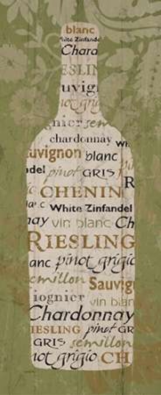 Vin Blanc Poster Print by Diane Stimson # DSPL231A