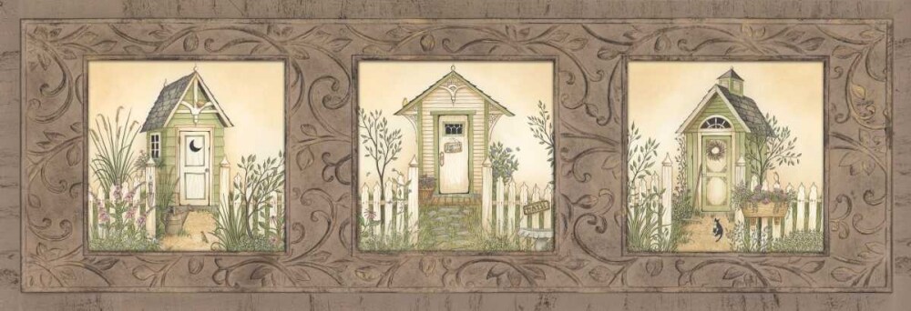 Outhouse Row Poster Print by Linda Spivey - Item # VARPDXLSZ1202
