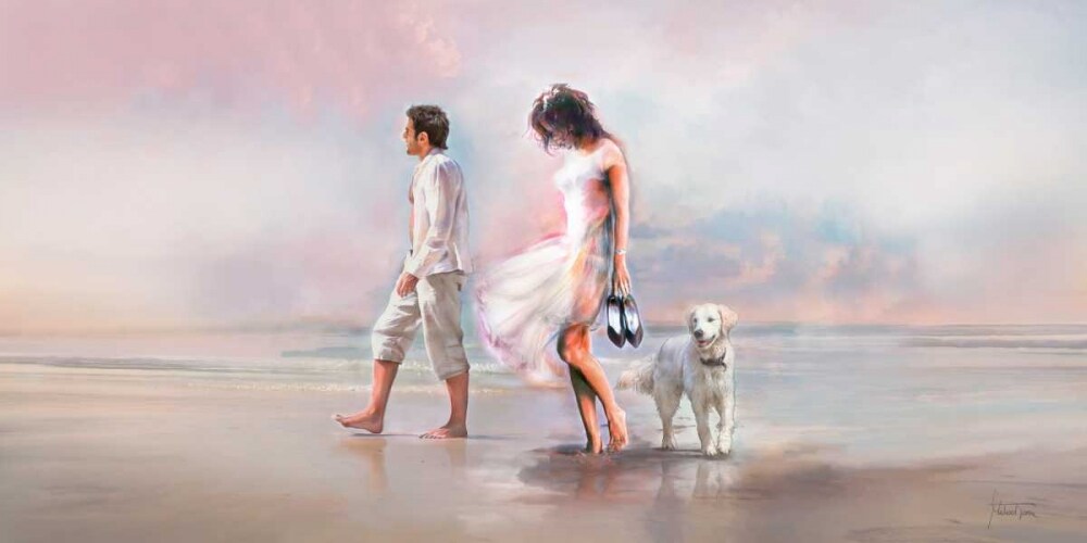 At The Beach Poster Print by Michael Tarin - Item # VARPDX82020