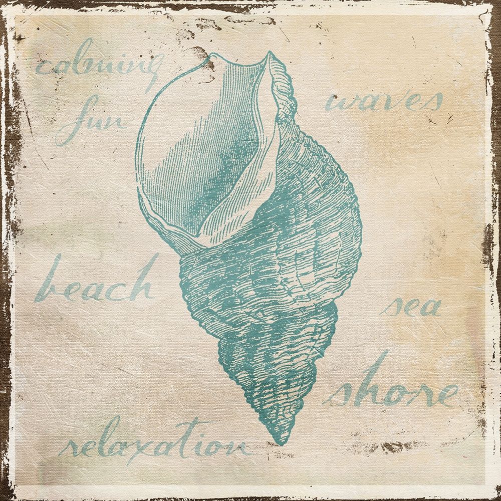 Stamped Shell Poster Print by Jace Grey - Item # VARPDXJGSQ442A