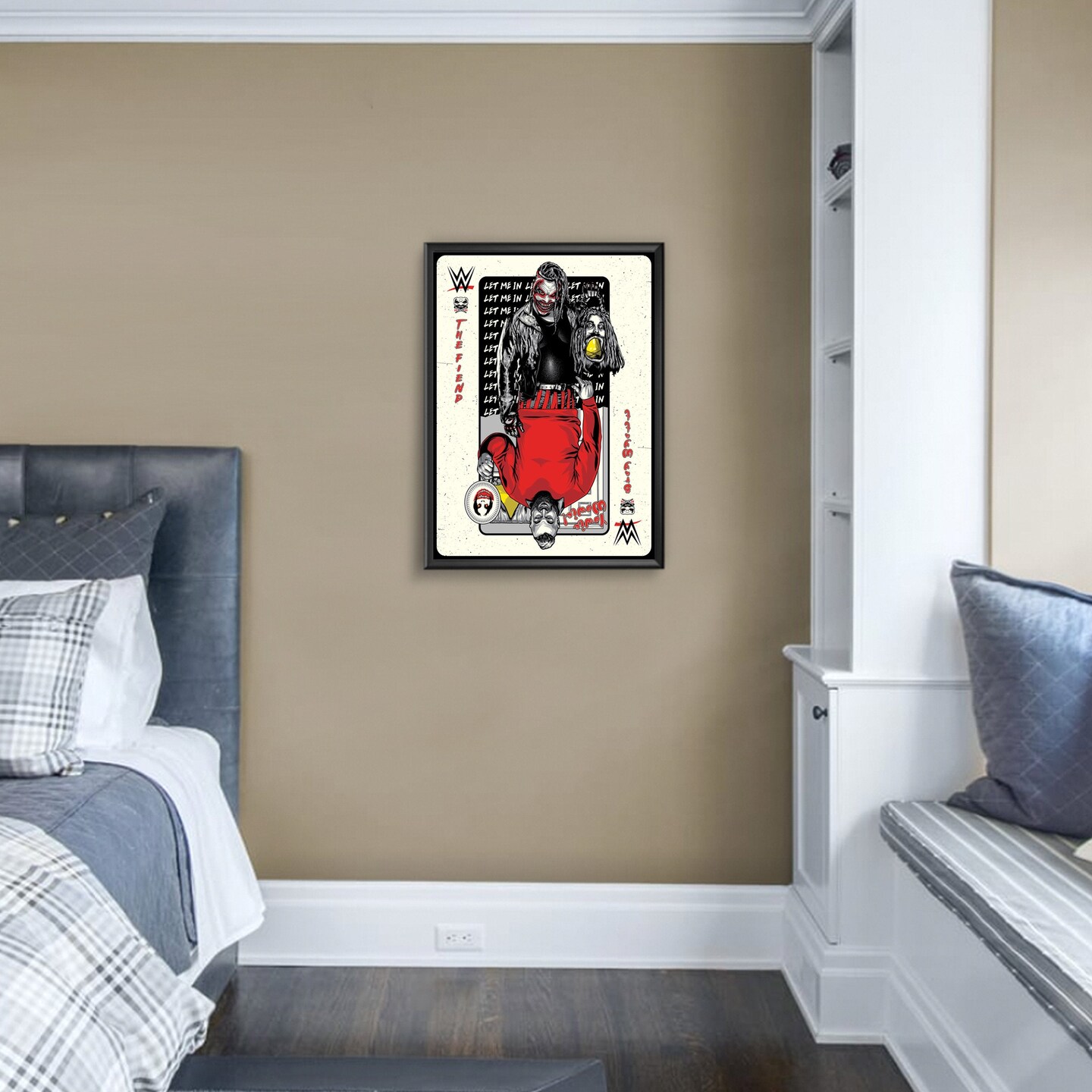 Phenom Gallery WWE Bray Wyatt &#x22;The Fiend Is Wild&#x22; 18&#x22; x 24&#x22; Serigraph