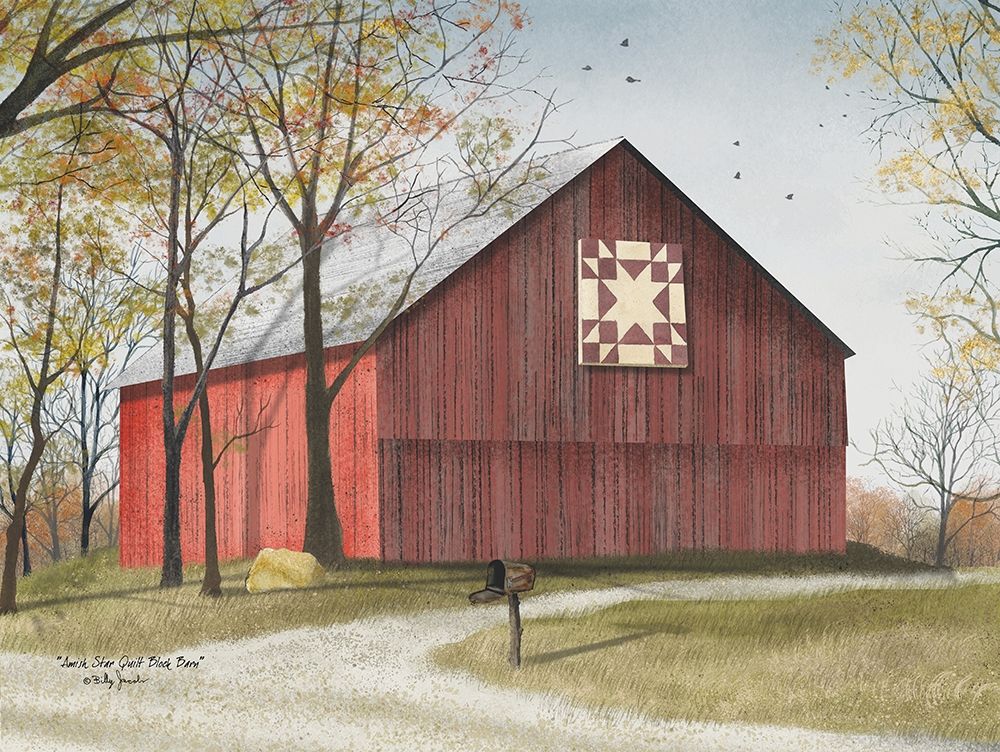 Star Quilt Barn Poster Print by Billy Jacobs - Item # VARPDXBJ444