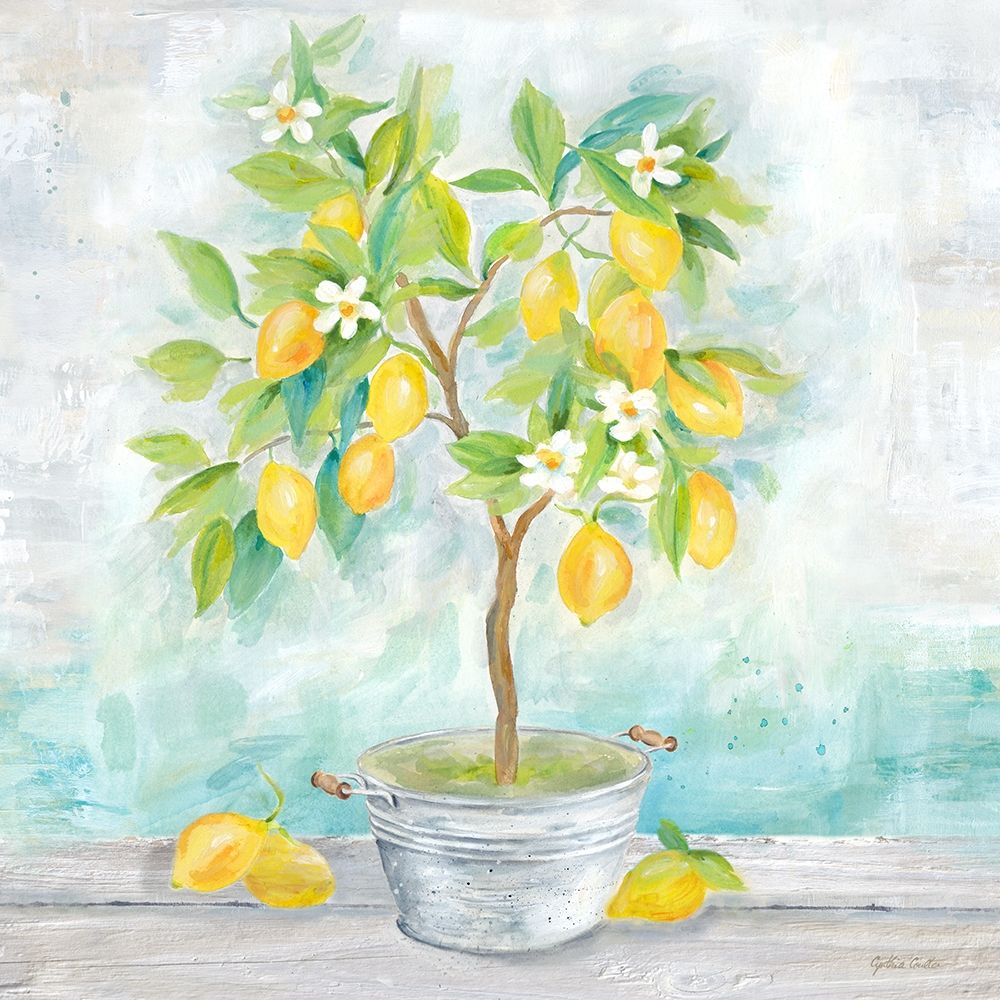 Country Lemon Tree Poster Print by Cynthia Coulter - Item # VARPDXRB13069CC